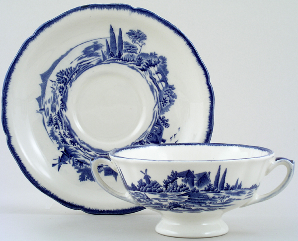 Soup Cup and Saucer c1950s